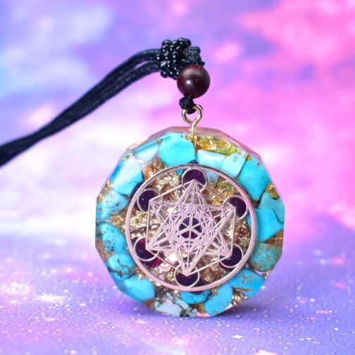 Natural Crystal Seven Chakra Pendant Jewelry - Image 5