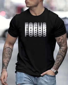 Printed Men’s Casual And Comfortable T-shirts