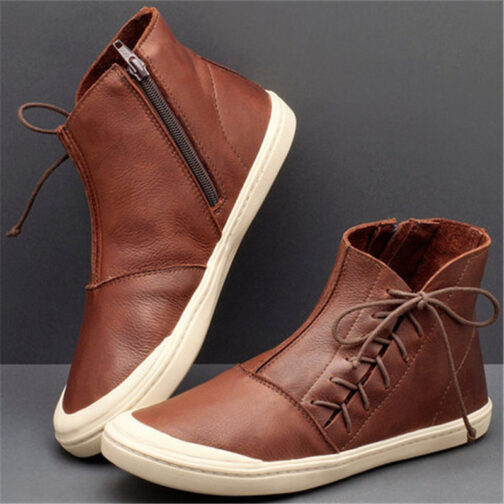 British Style Retro Short Boots - Image 5