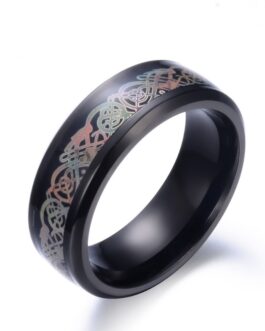 Titanium Steel Dragon Ring