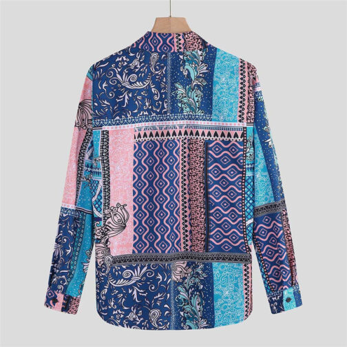 Printed Long Sleeve Shirt - Image 4