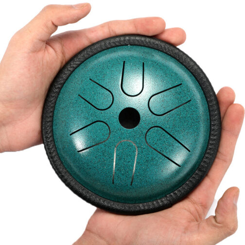 Pocket Ethereal Drum Steel Tongue Hand Drumming Percussion Instrument - Image 6