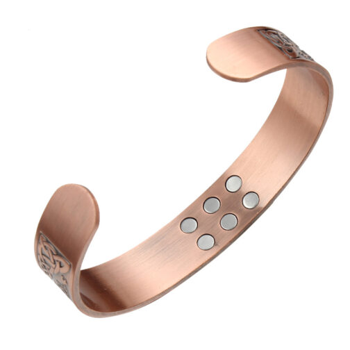 Retro Lucky Tree Energy Pure Copper Magnet Bracelet - Image 2