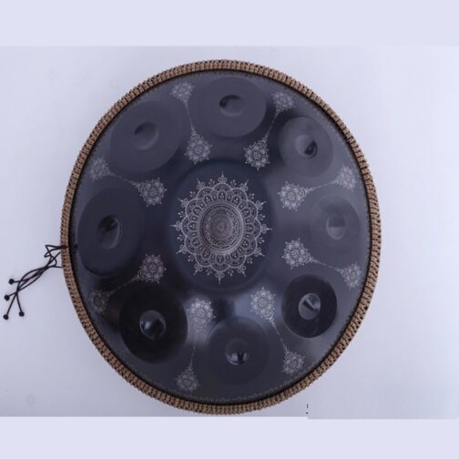 Mandala Engraved Version Hand Disc Drum Music Instrument - Image 7