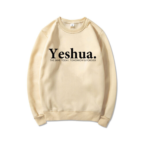 Vintage Yeshua Christian Sweatshirt Christian Apparel Faith - Image 10