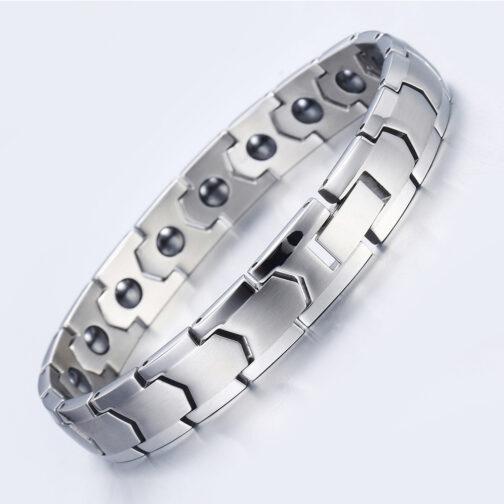 Health Energy Magnetic Therapy Stainless Steel Bracelet