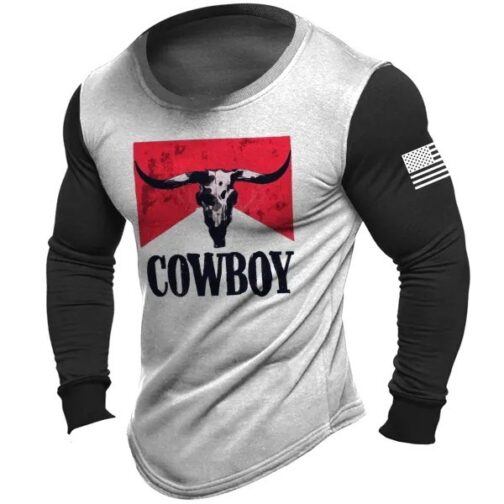 Men's Trendy Long Sleeve T-shirts - Image 6