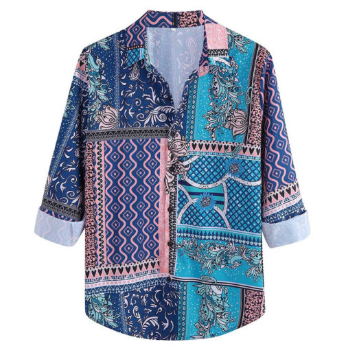 Printed Long Sleeve Shirt - Image 3