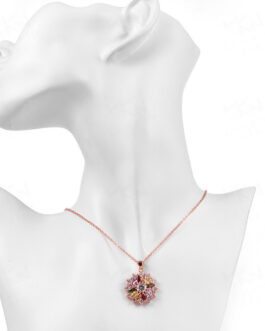 Crystal Flower Necklace