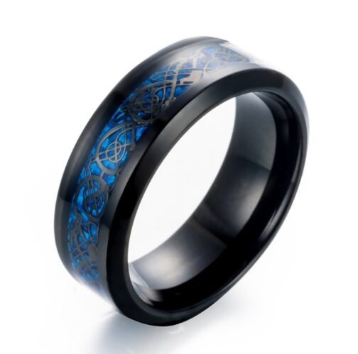 Titanium Steel Dragon Ring - Image 9