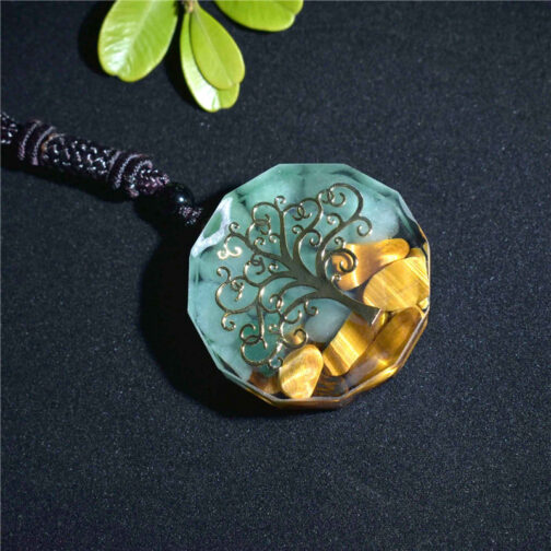 Orgone Energy Tree of Life Crystal Pendant - Image 6