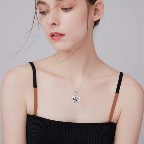 Panda Crystal Necklace - Image 2