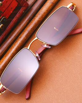 Crystal Wood Leg Sunglasses