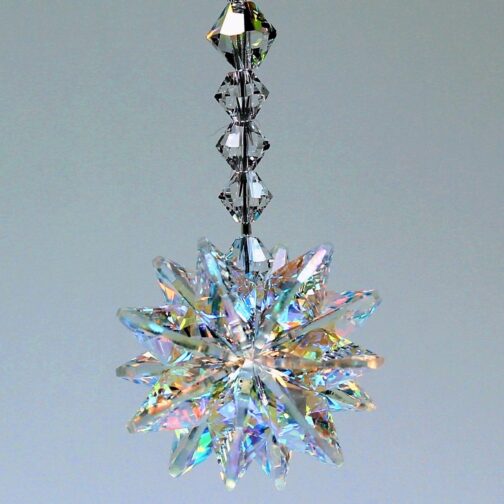 Crystal Snow Hanging Ornament Magic Color Crystal Decoration - Image 6