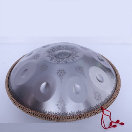 Mandala Engraved Version Hand Disc Drum Music Instrument - Image 9