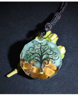 Orgone Energy Tree of Life Crystal Pendant