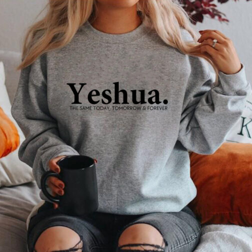 Vintage Yeshua Christian Sweatshirt Christian Apparel Faith - Image 6