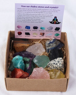 Natural Original Stone Set Energy Crystal