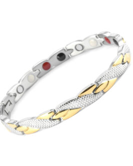 Men’s Stainless Steel Magnet Energy Bracelet