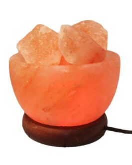 LED Colorful Color Changing Crystal Salt Stone Lamp