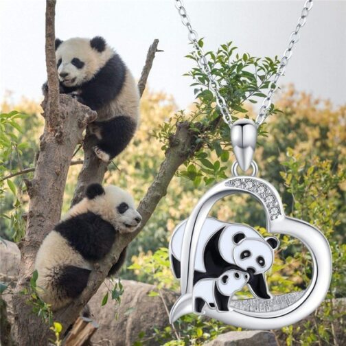 Panda Crystal Necklace - Image 3