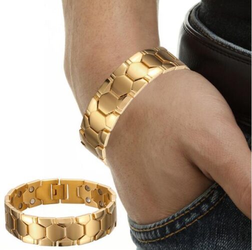 Health Energy 4 IN 1 Magnetic Titanium Bio Energy Bracelet