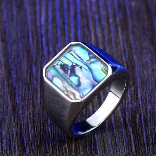 Warrior Men's Retro Personality Creative Stainless Steel Ring - Image 2