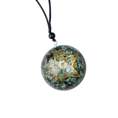 Orgone Energy Pendant Gemstone Yoga Pendant - Image 10