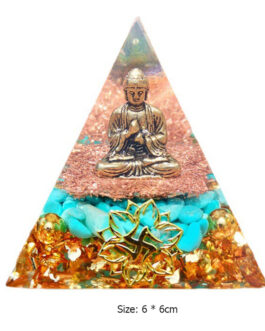 Quan Yin Orgone Energy Pyramid Ornament