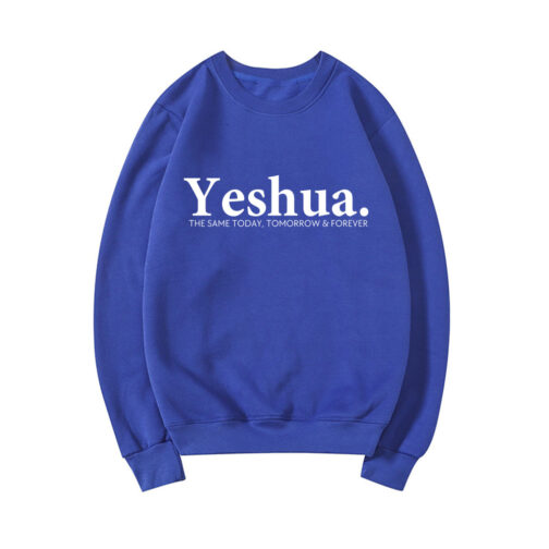 Vintage Yeshua Christian Sweatshirt Christian Apparel Faith - Image 4