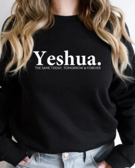 Vintage Yeshua Christian Sweatshirt Christian Apparel Faith