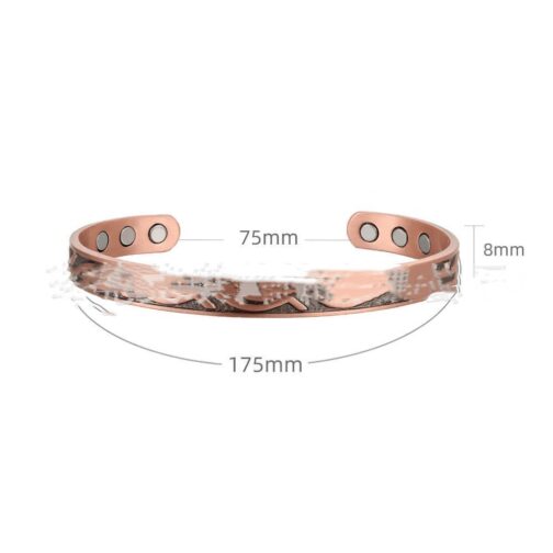 Pure Copper Magnetic Energy Sports Bracelet - Image 3