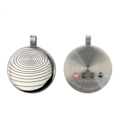 Anion Energy Necklace Fingerprint Pattern Pendant - Image 5