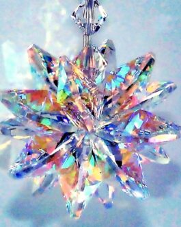 Crystal Snow Hanging Ornament Magic Color Crystal Decoration