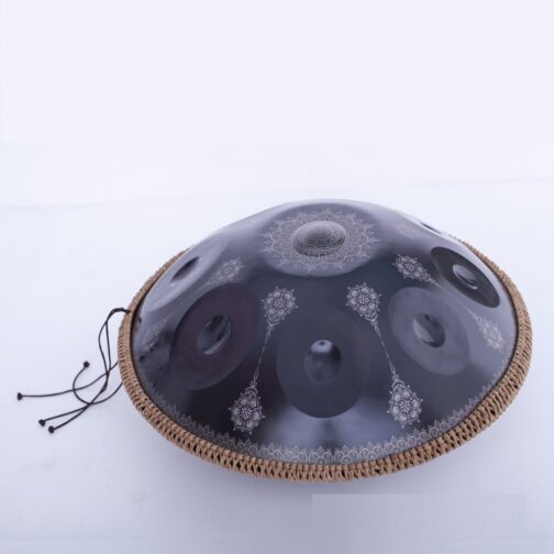 Mandala Engraved Version Hand Disc Drum Music Instrument - Image 8