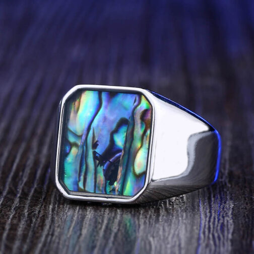 Warrior Men's Retro Personality Creative Stainless Steel Ring - Image 5